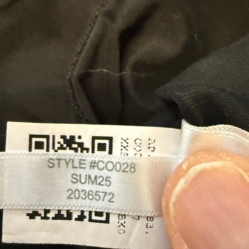 J. Crew Cotton Span Shell Tank Top Blouse NWT XXS Black - Picture 8 of 10